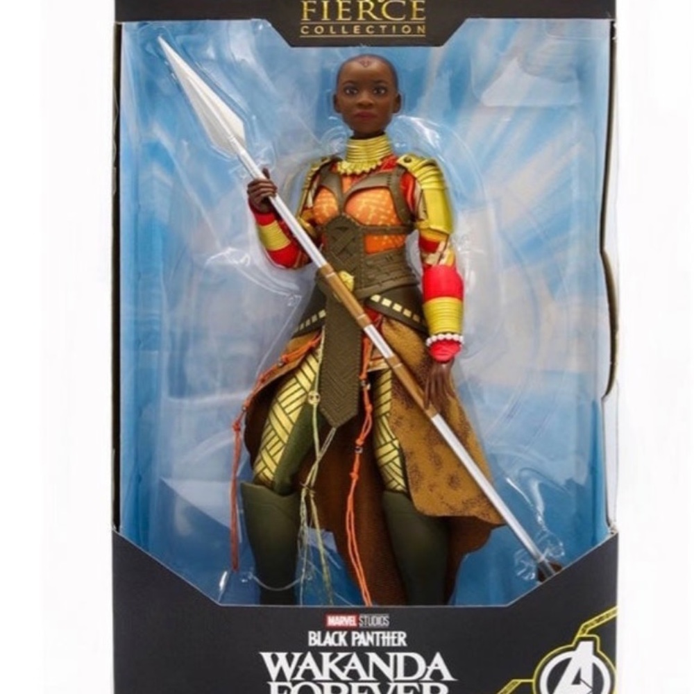 Marvel Black Panther Wakanda Forever Okoye Fashion Doll